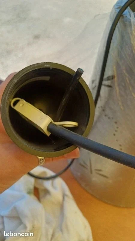 Suspensão cônica galvanizada em libelinha recém-cortada – photo 3
